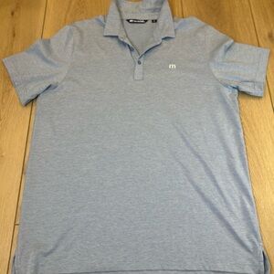 Travis Mathew Light Blue Polo Shirt‎